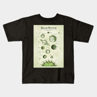 Solar System Design Kids T-Shirt